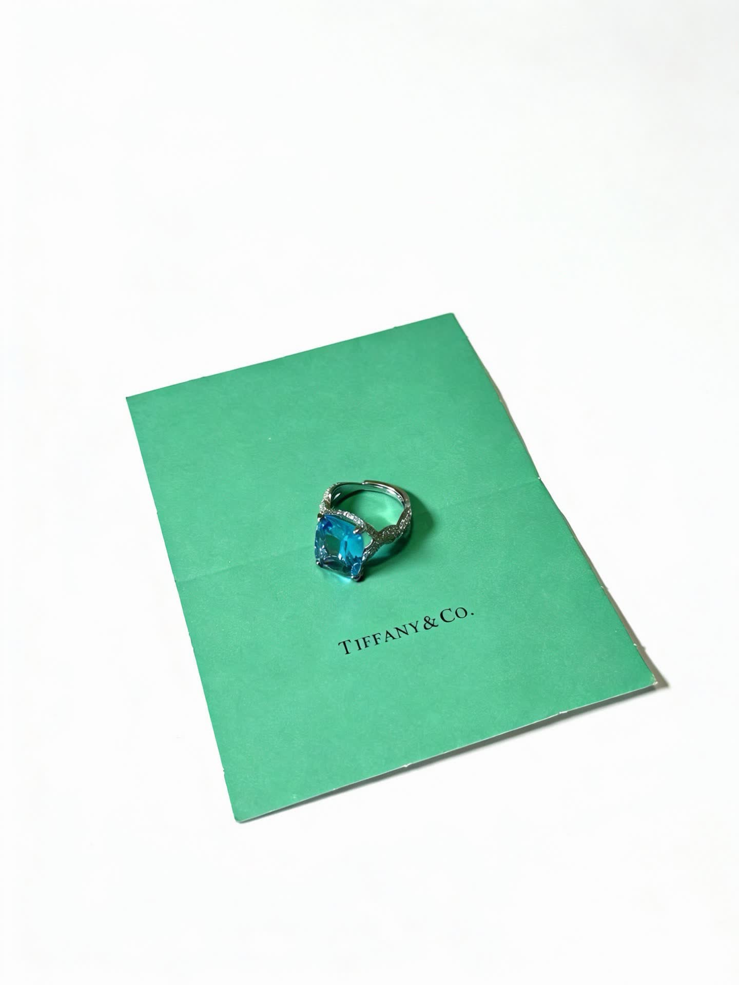 Tiffany & Co. Blue Topaz Ring